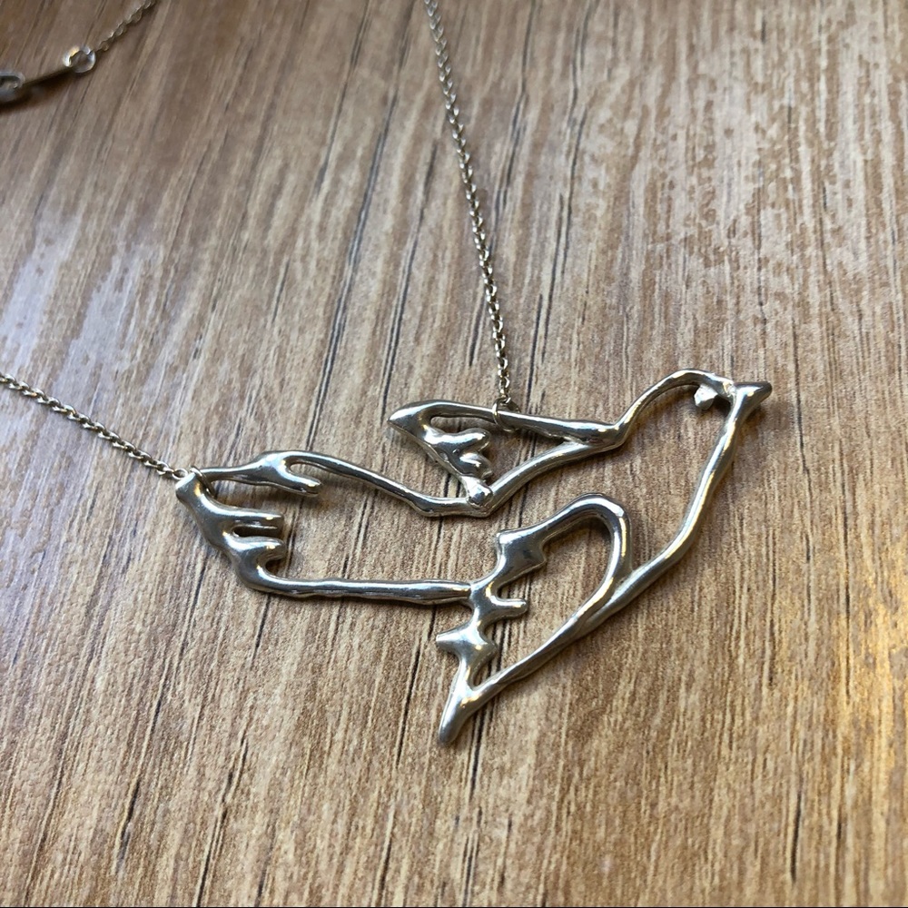 Silver necklace